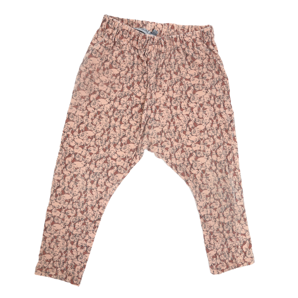 Wheat Leggings Rosa Häschen 92