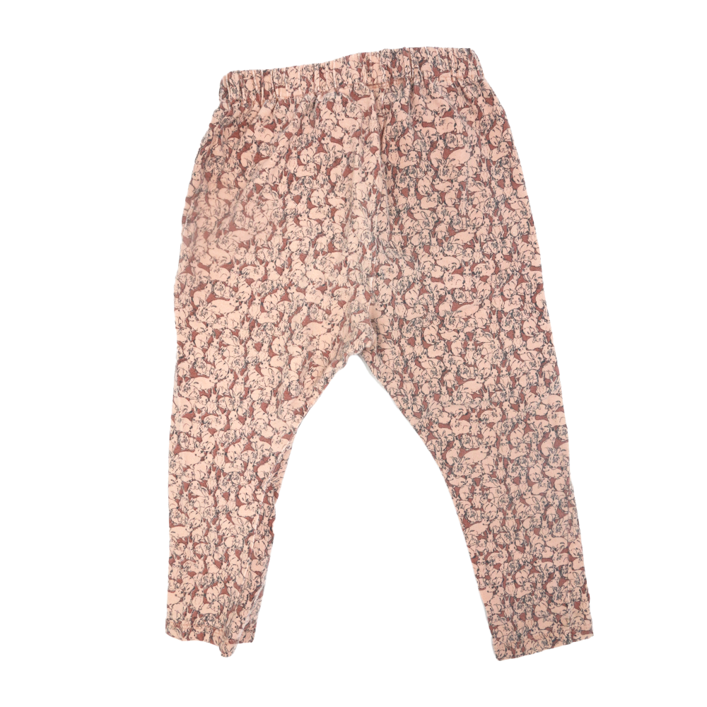 Wheat Leggings Rosa Häschen 92